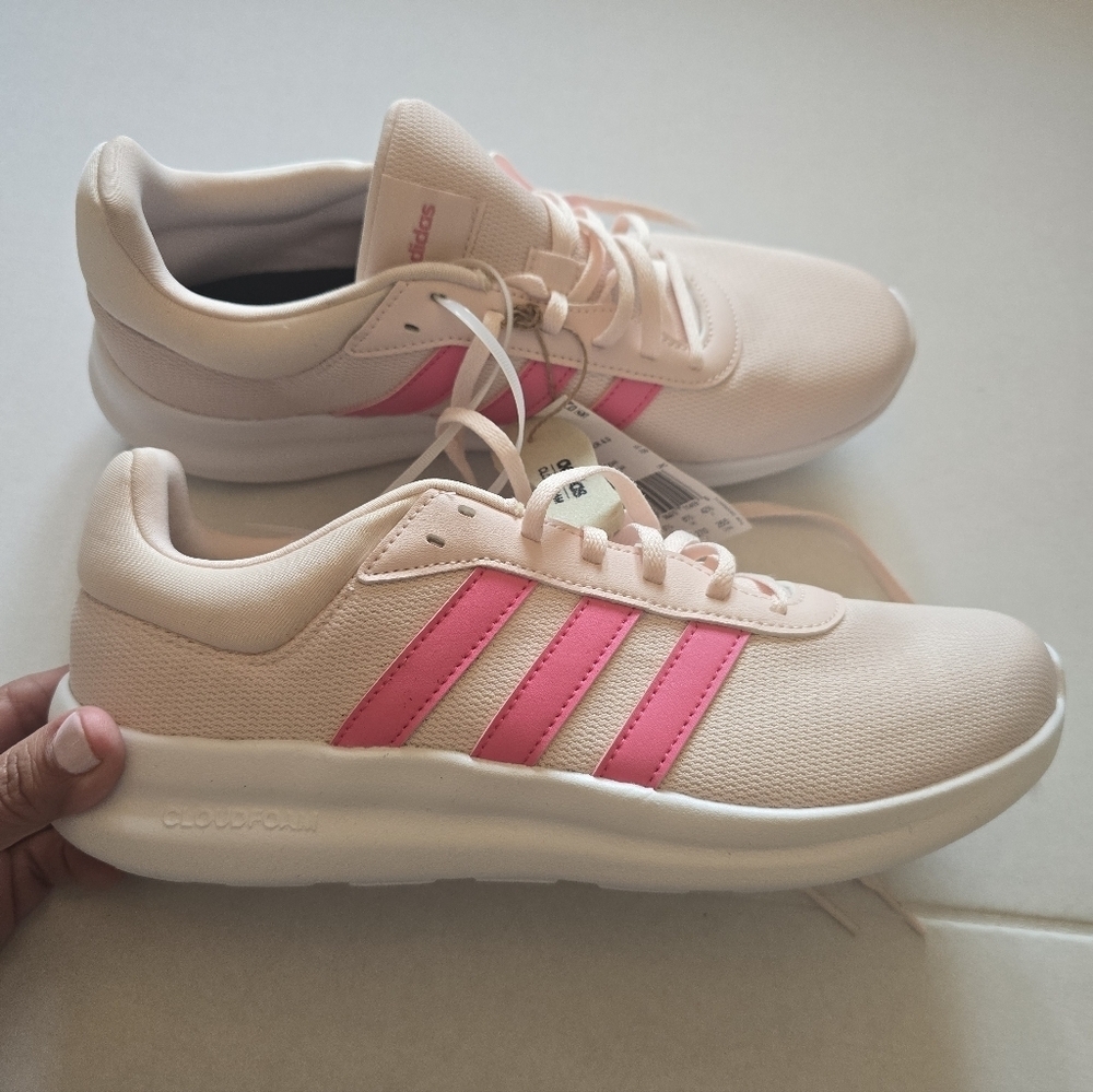 NWT Adidas Lite Racer 4.0 Shoes Pink Size 10
